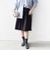〈洗濯機可能〉ドロスト タック ハーフ パンツ