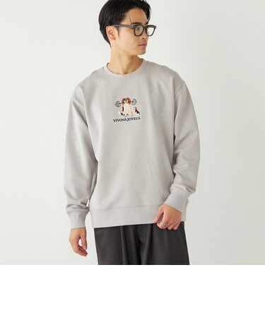 SHIPS Colors:エンブロイダリー スウェット◇