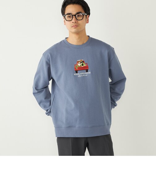 SHIPS Colors:エンブロイダリー スウェット◇