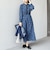 SHIPS Colors:〈手洗い可能〉MULHOUSE フラワー プリント ワンピース◇