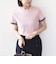SHIPS Colors:〈手洗い可能〉シアー ドライ タッチ バイカラー TEE◇