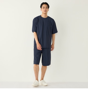 【WEB限定】SHIPS Colors:〈接触冷感〉カノコ Tシャツ & ショーツ セット◇