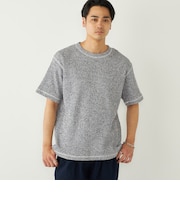 SHIPS Colors:ローゲージ カノコ Tシャツ◇
