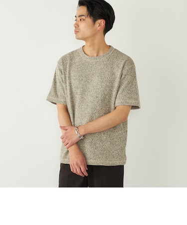 SHIPS Colors:ローゲージ カノコ Tシャツ◇