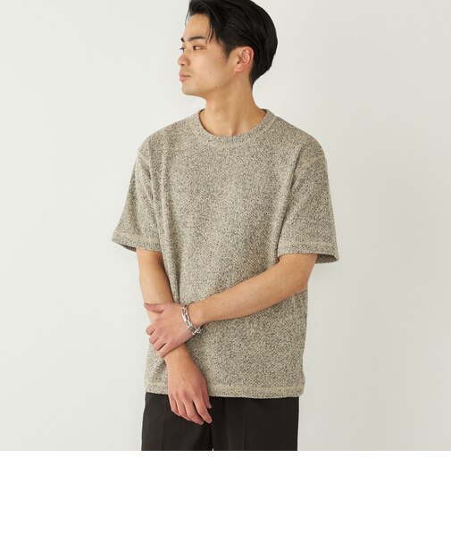 SHIPS Colors:ローゲージ カノコ Tシャツ◇
