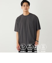 SHIPS Colors:〈UVカット・接触冷感・吸水速乾〉クールタッチ Tシャツ