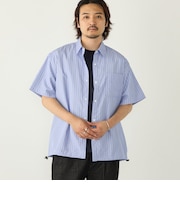 【WEB限定】SHIPS Colors:ストライプ ボックス シャツ◇