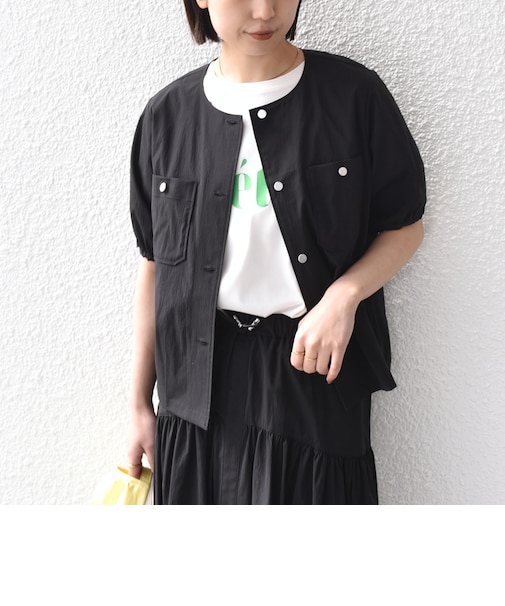 SHIPS Colors:〈接触冷感・UVカット・撥水〉マルチファンクション 羽織 シャツ◇