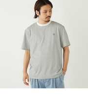 SHIPS Colors:〈速乾〉CAVE(R) ワンポイント ロゴ ボーダー Tシャツ◇