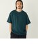 【WEB限定】SHIPS Colors:Wフェイス ニット襟 Tシャツ◇