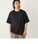 【WEB限定】SHIPS Colors:Wフェイス ニット襟 Tシャツ◇