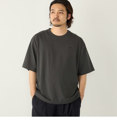 【WEB限定】SHIPS Colors:〈汗染み防止〉タイニーロゴ Tシャツ