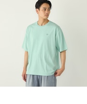 【WEB限定】SHIPS Colors:〈汗染み防止〉タイニーロゴ Tシャツ