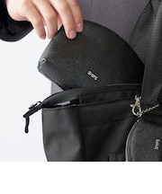 【WEB限定】SHIPS:【SAFFIANO LEATHER】ラウンド ジップ ポーチ