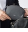 【WEB限定】SHIPS:【SAFFIANO LEATHER】ラウンド ジップ ポーチ