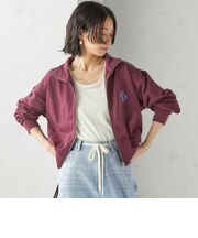 【SHIPS別注】LOGAN KNITTING MILLS:プリント ジップ プルオーバー