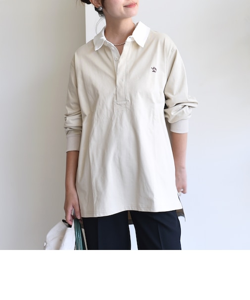【SHIPS別注】LOGAN KNITTING MILLS:〈洗濯機可能〉ラガー シャツ