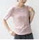 シアー フライス レイヤード TEE