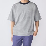SHIPS: ジオメトリック リラックス ポケット Tシャツ