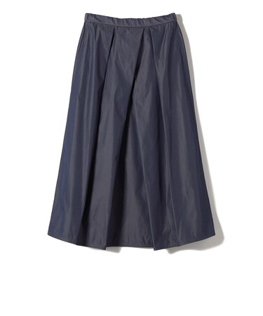 SHIPS Primary Navy Label:〈手洗い可能〉メモリー タックスカート