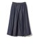SHIPS Primary Navy Label:〈手洗い可能〉メモリー タックスカート