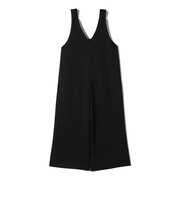 SHIPS Primary Navy Label:〈手洗い可能〉ツイル サロペット