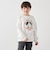 【SHIPS any別注】Collegiate Pacific:〈洗濯機可能〉プリント & 刺繍 スウェット<KIDS>