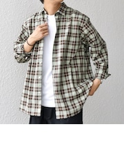 SHIPS any:〈洗濯機可能〉LIM BLESS チェック レギュラーカラー シャツ◇
