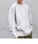 SHIPS any: パールワッフル フェイクレイヤード Tシャツ (ロンT)◇