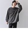 SHIPS any: カラーミックスコード トーン オン トーン デザイン Tシャツ【a-nylon】◇