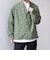 SHIPS any:〈洗濯機可能〉フェード ピーチスキン バンドカラー シャツ◇