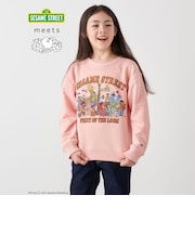 SESAME STREET meets FRUIT OF THE LOOM: プリント スウェット<KIDS>