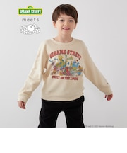 SESAME STREET meets FRUIT OF THE LOOM: プリント スウェット<KIDS>