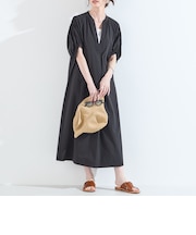 SHIPS Colors:〈UVカット・接触冷感〉ファンクション スキッパー ワンピース◇