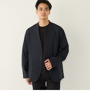 SHIPS Colors:〈吸水速乾・洗濯機可能〉2WAY ストレッチ ノーカラー ジャケット◇