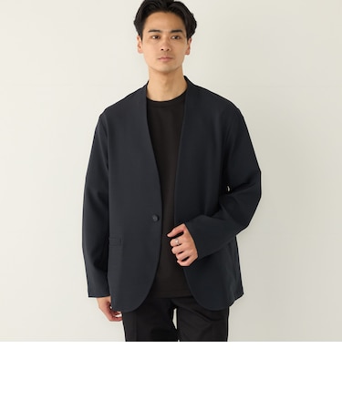 SHIPS Colors:〈吸水速乾・洗濯機可能〉2WAY ストレッチ ノーカラー ジャケット◇