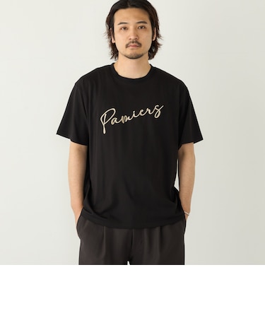 【WEB限定】SHIPS Colors:ロープ刺繍 Tシャツ◇