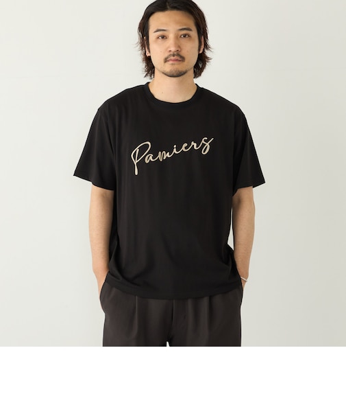 【WEB限定】SHIPS Colors:ロープ刺繍 Tシャツ◇