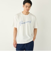 【WEB限定】SHIPS Colors:ロープ刺繍 Tシャツ◇