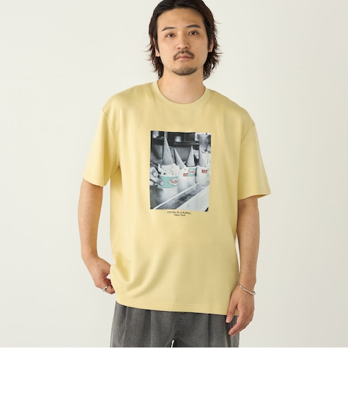 SHIPS Colors:Sealtest(R) ICE CREAM プリント Tシャツ