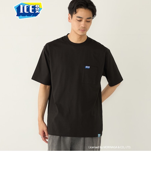【SHIPS Colors別注】アイスボックス:〈接触冷感〉ポケット Tシャツ◇