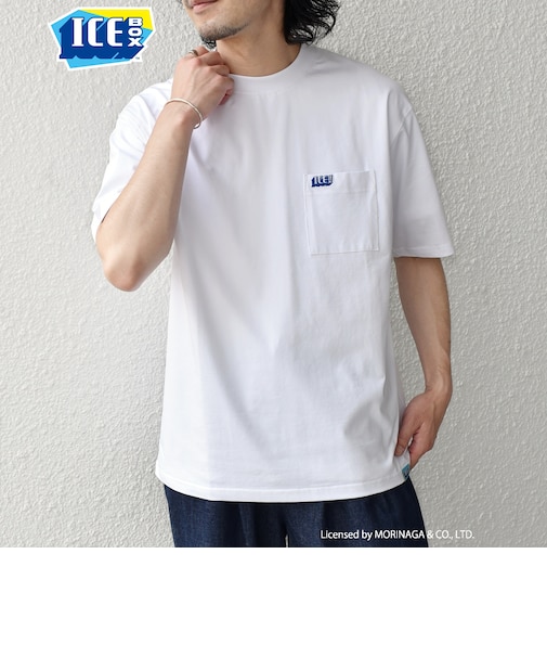 【SHIPS Colors別注】アイスボックス:〈接触冷感〉ポケット Tシャツ◇