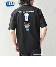 【SHIPS Colors別注】アイスボックス:〈接触冷感〉プリント Tシャツ◇