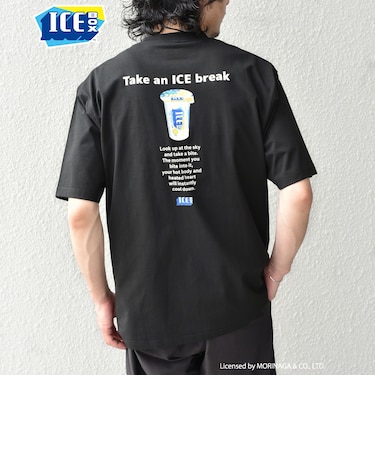 【SHIPS Colors別注】アイスボックス:〈接触冷感〉プリント Tシャツ◇