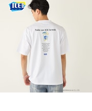 【SHIPS Colors別注】アイスボックス:〈接触冷感〉プリント Tシャツ◇