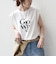 SHIPS Colors:〈接触冷感〉ショルダータック プリント トップス◇
