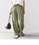 SHIPS Colors:〈手洗い可能〉レーヨンナイロン バレル パンツ◇