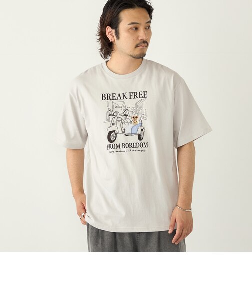 SHIPS Colors:パッチワーク & 刺繍 Tシャツ