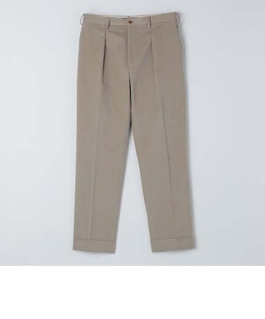 【SHIPS別注】Errico Formicola: VITO コットン ソリッド スラックス