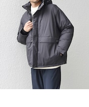 SHIPS any: ワッシャー ナイロン ダウン / 中綿 ミックス スピンドル スタンド ブルゾン◇
